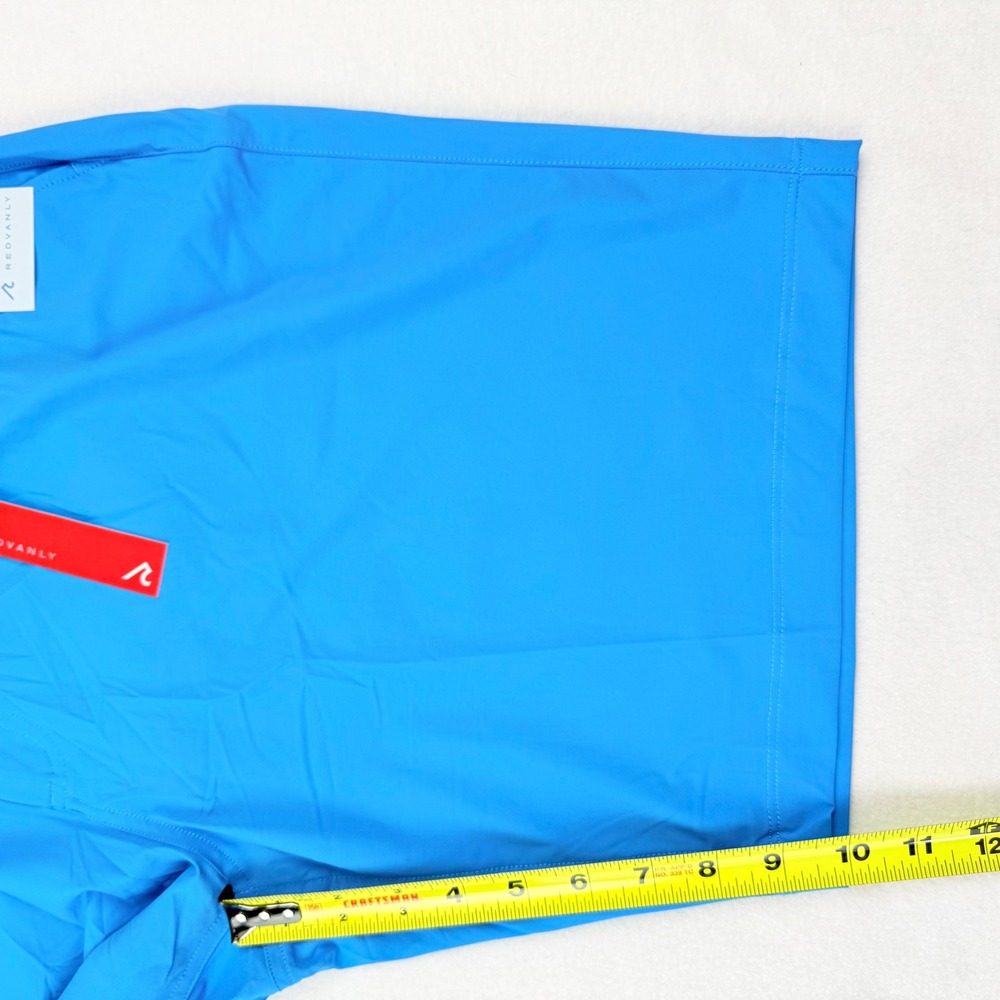 Redvanly Hanover Men's Ibiza Blue Golf Short Size XL RAD211300A 9" Inseam NWT - Picture 8 of 13